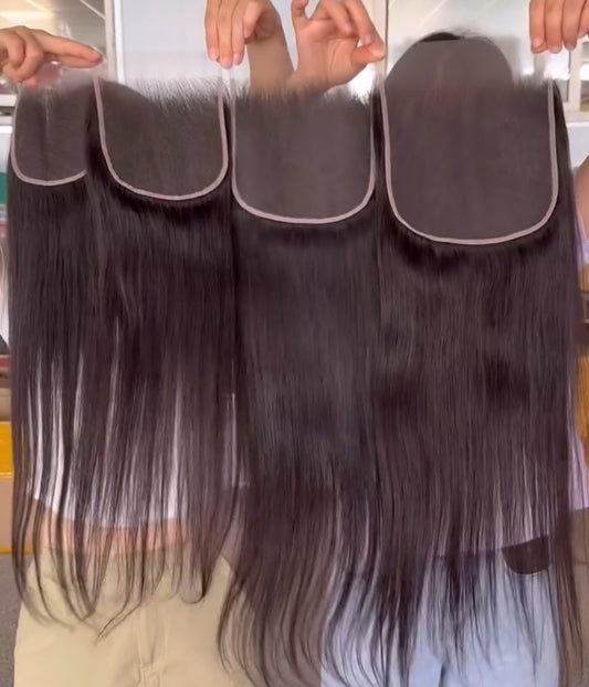 Raw Straight HD Closures